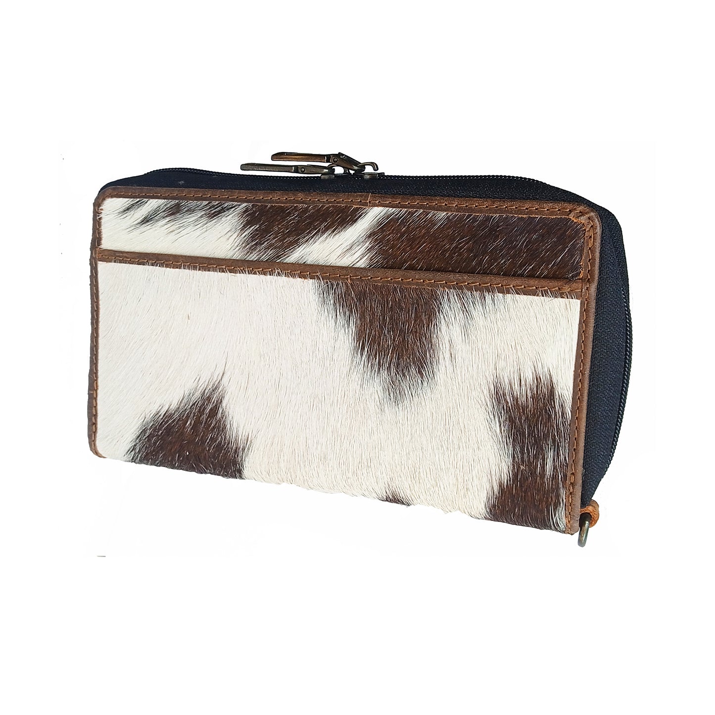 Cowhide Wallets Western purses for Women RFID Blocking Leather Zip around Wallet with Wristlet 32 Credit Card – Phone - Photo ID - Best Gifts (9.13 x 6.1) inches